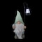 Infinity Infinity Multicolored Iron.14 in. H Gnome Figurine with Solar Lantern Outdoor Decoration, PK4 1018-2104031 - alternate 2